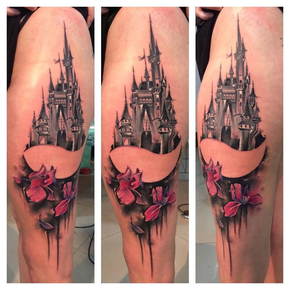 Update 73+ castle tattoo design latest - in.eteachers